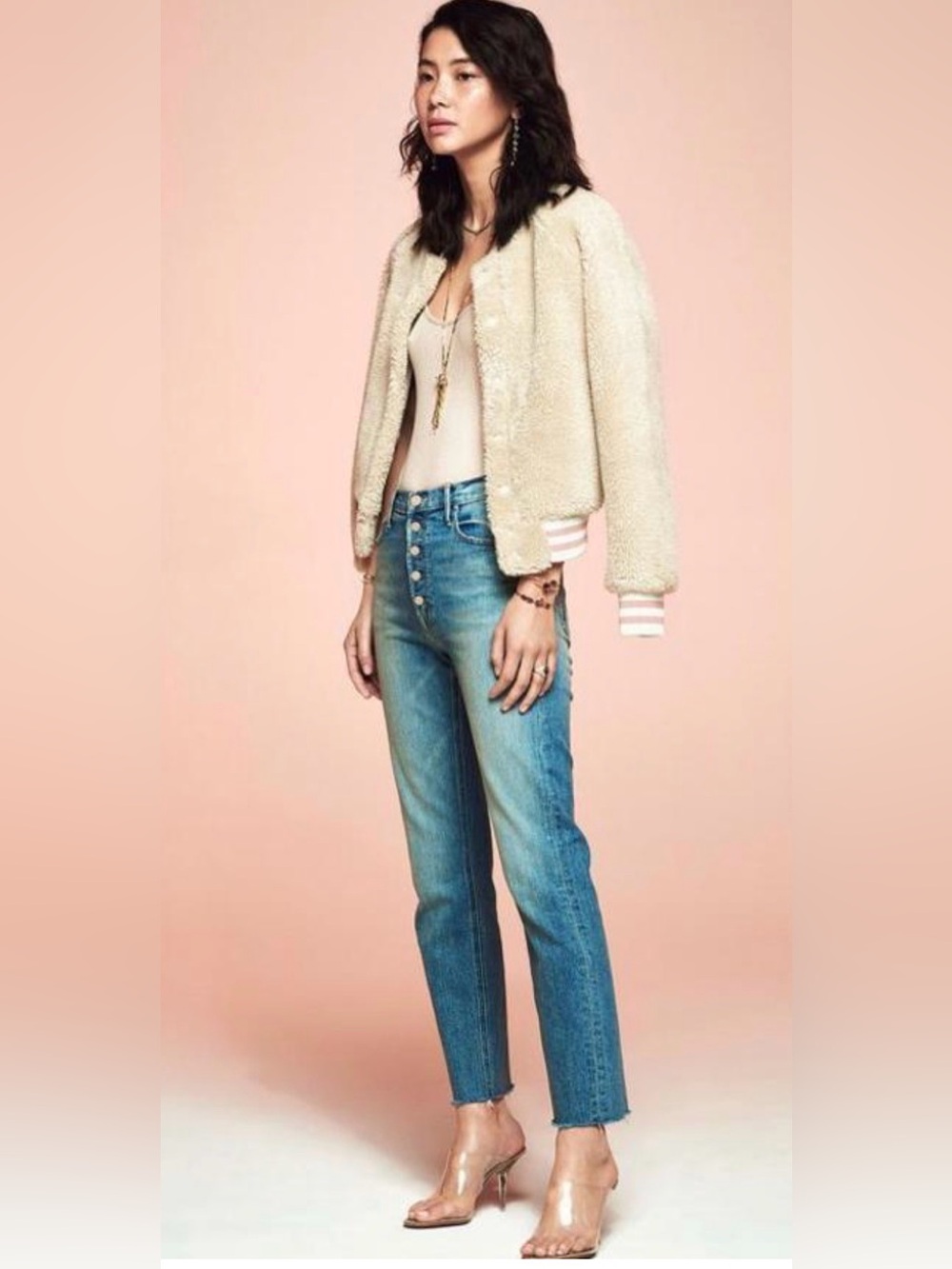 Mother pixie dazzler ankle fray